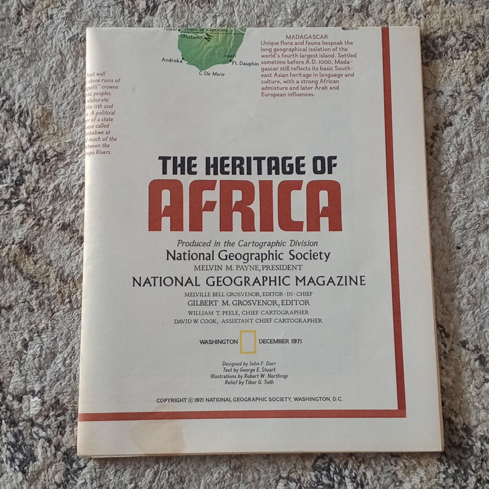 National Geographic: The Heritage of Africa in Red and Black